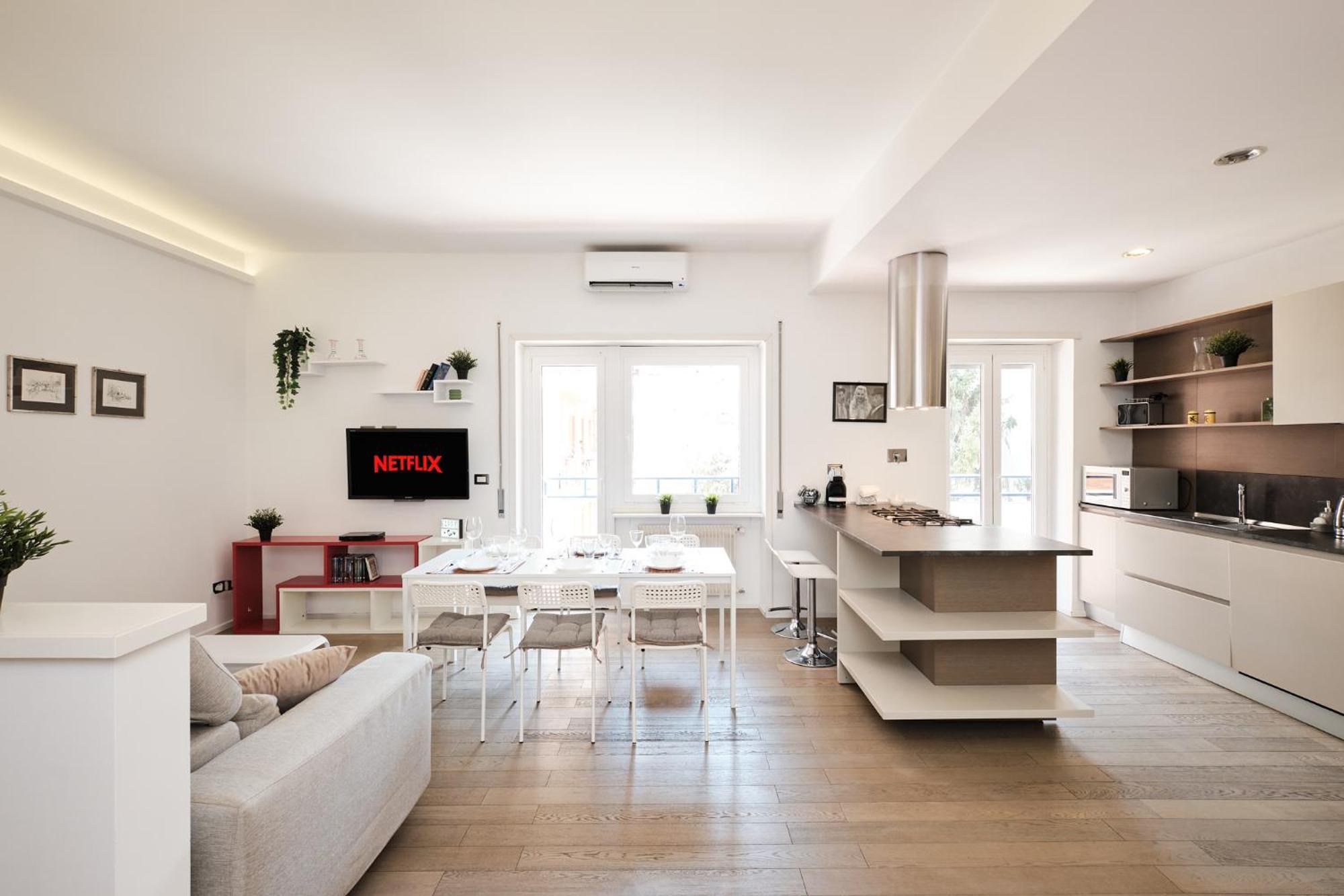 Apartment 15 Minutes From The Vatican - Free Wi-fi & Netflix Rom